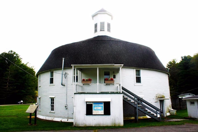 The historic 1911 Round Barn