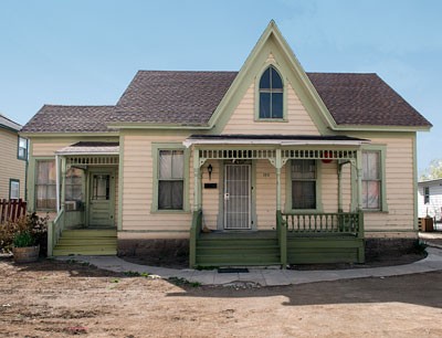 The Borland-Clifford House was constructed ca. 1863 and is one of the oldest homes in Reno.