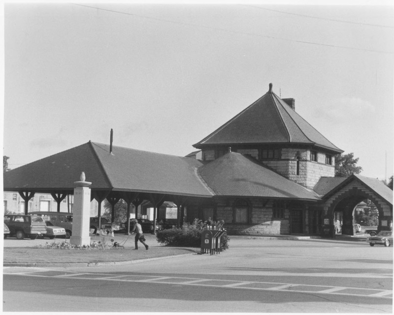 Laconia Station Southern Exterior by Roger P. Akeley, Jr. In July of 1981 Provided by NPS NRHP