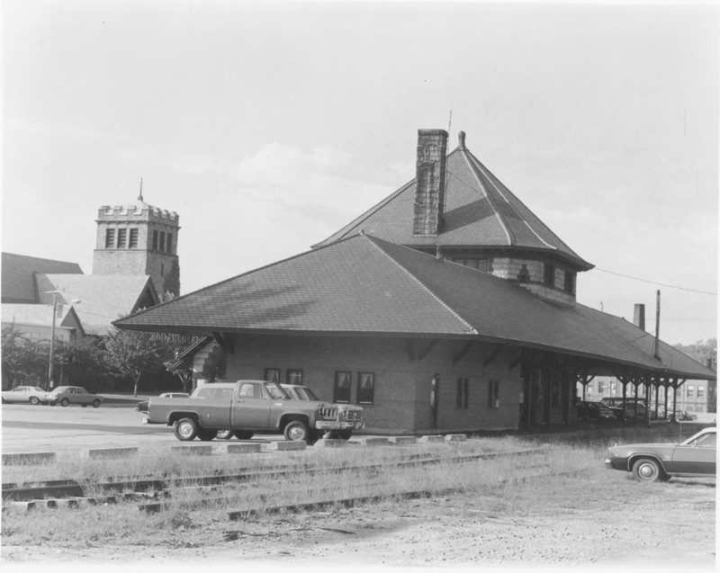 Northern Exterior of Laconia Station by Roger P. Akeley, Jr. In July of 1981 Provided by the NPS NRHP