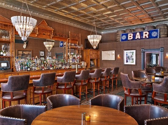 The hotel's famous J-Bar