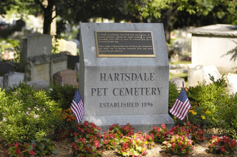 Headstone, Leaf, Flag, Cemetery