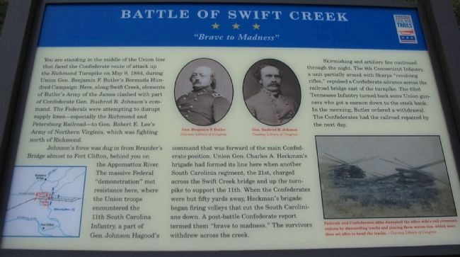 Swift Creek Historical Marker