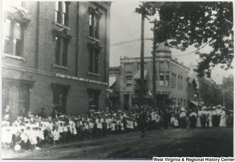 First National Bank, circa 1890. Source: WV History OnView.