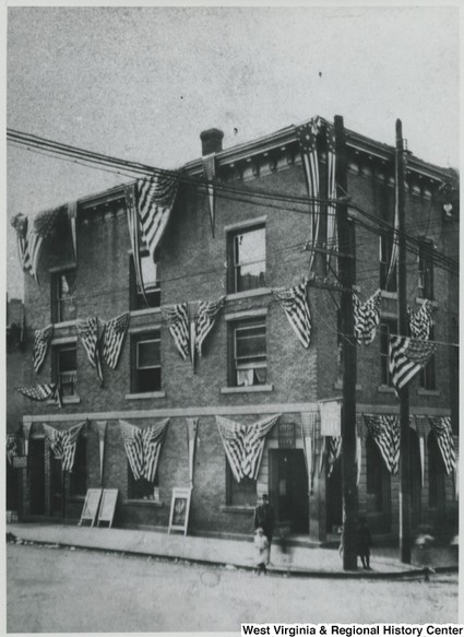 First National Bank, circa 1920. Source: WV History OnView.