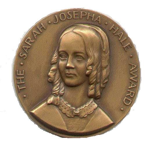 The Sarah Josepha Hale Award has been presented annually since 1956 in New England by the trustees of the Richards Free Library in recognition of a distinguished body of work in the field of literature and letters. 