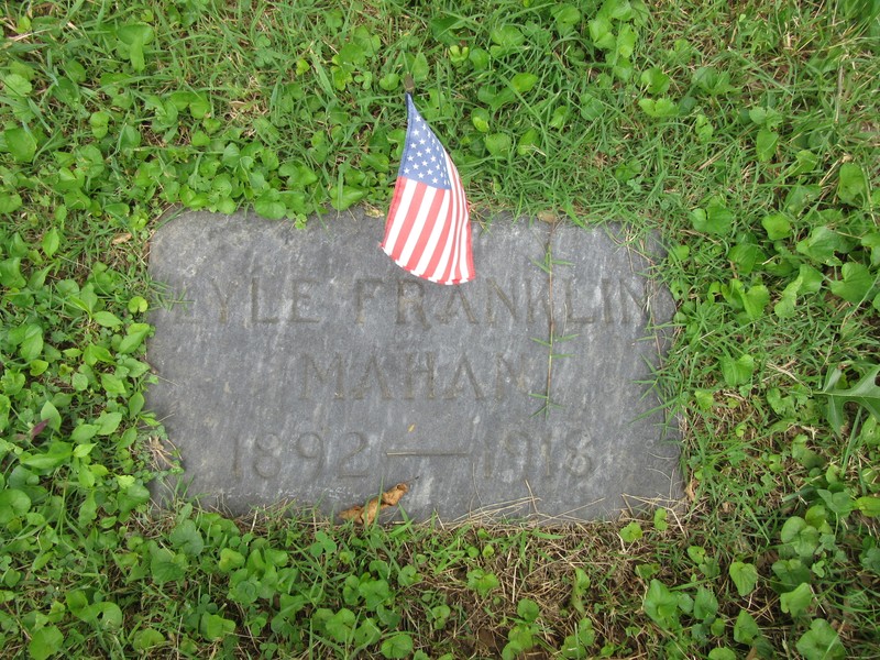 Headstone at Spring Hill Cemetery