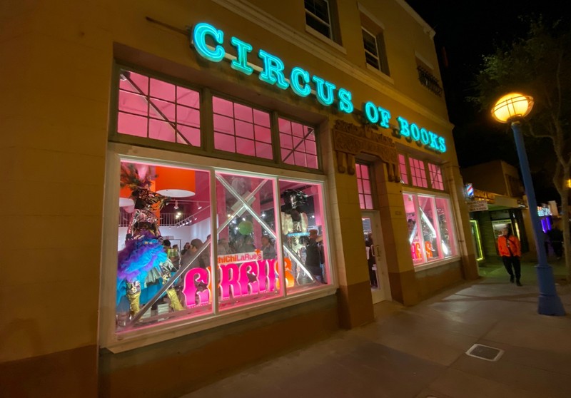 New storefront of Chi Chi LaRue's Circus of Books