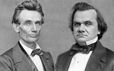 Abraham Lincoln and Frederick Douglas