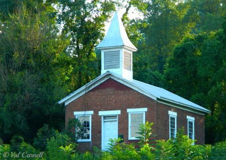Ebenezer Chapel as seen from the front of the building.