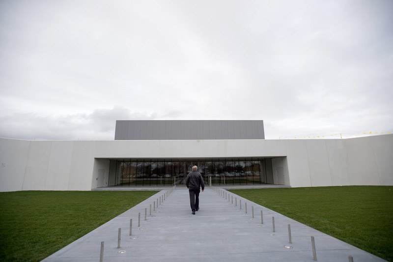 Outside of the Edward M. Kennedy Institute for the United States Senate
Source: Gretchen Ertl for the New York Times