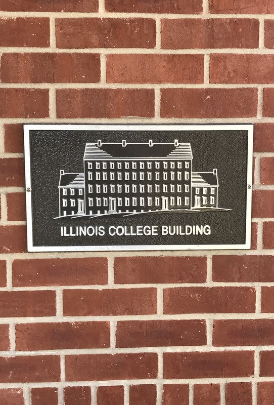 This plaque sits right next to the plaque about the old building. This one showcases a picture of what the old building would have looked like when it was first built in 1832.