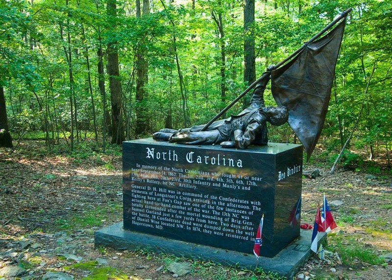 North Carolinian Monument to Battle at Fox's Gap