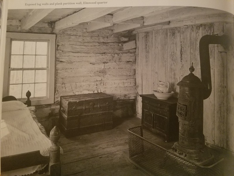 This inside view of the interior of the slave quarters provides a glimpse into the conditions slaves lived in and their history here.