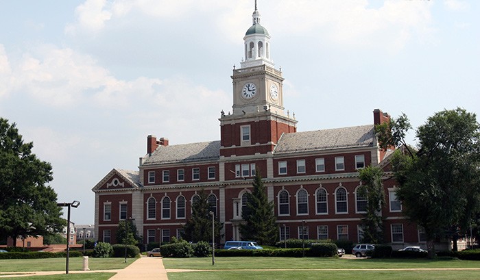 Exterior view of the library