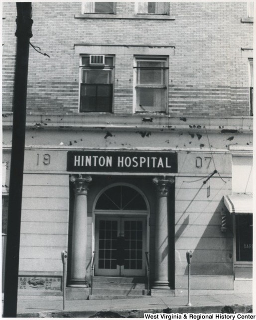 Hinton Hospital, ca. 1940.
