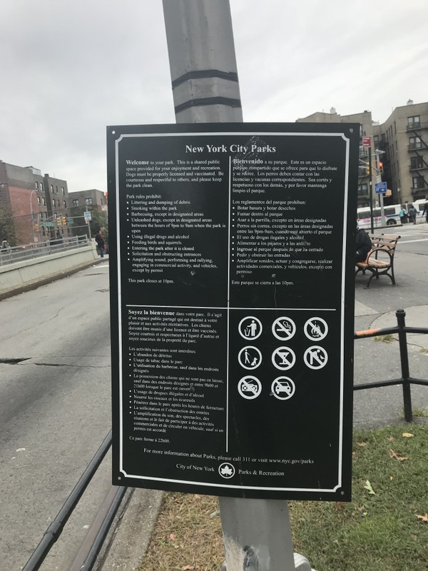 Park Rules