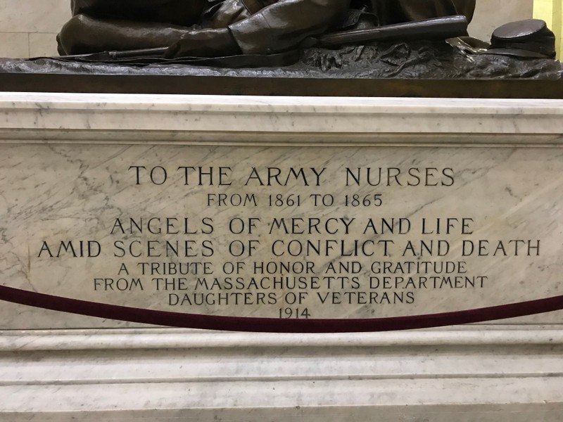 Civil War Army Nurses Memorial Plaque by Bela Lyon Pratt
Photography by Edda Kirsch