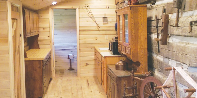 Inside of the Levi Shinn House today