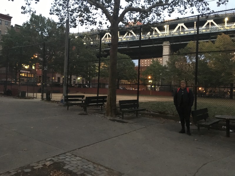 Photo of Coleman Playground with human scale- 