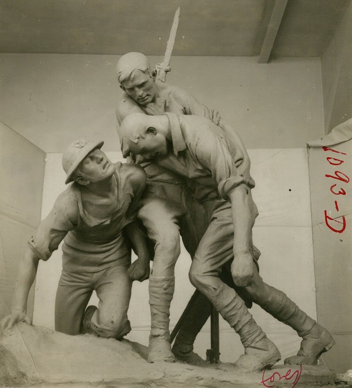 The application image for the monument, taken in November 1921