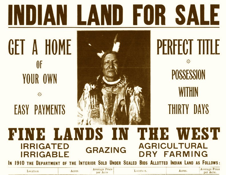 Indian land sales led to Robert G. Valentine, the Commissioner of Indian Affairs.resignation -- Graham was a big part of that land fraud investigation.