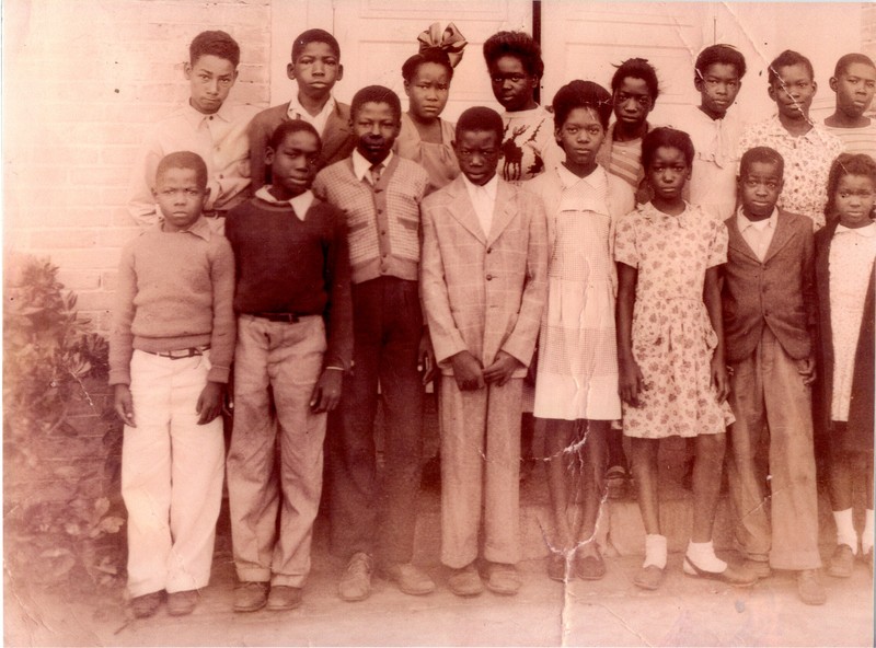 Fifth grade class at Union Academy, Tarpon Springs, Florida, circa 1947. 