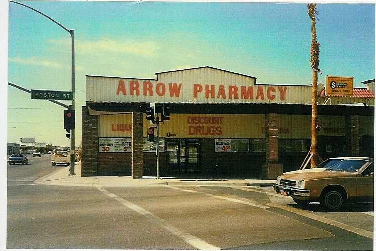 Arrow Pharmacy, c. 1980