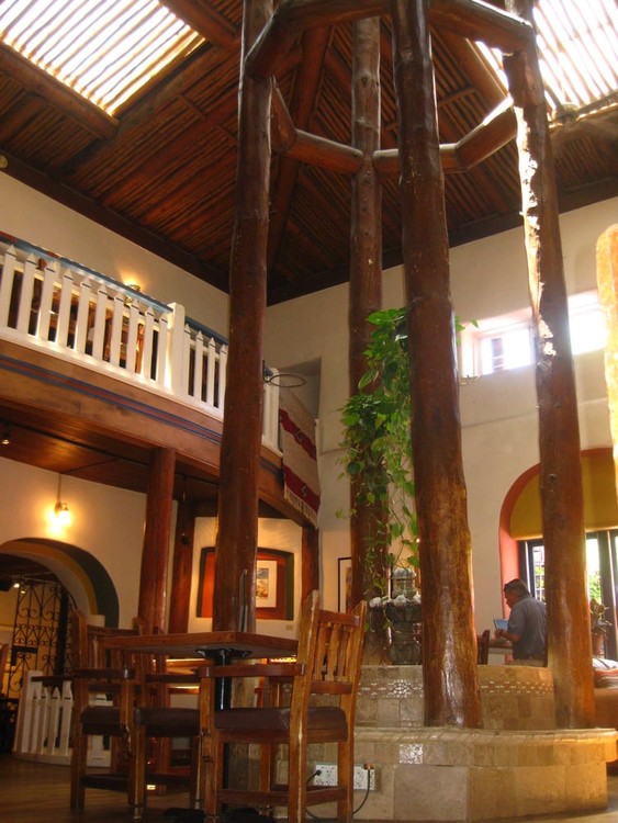 The Glorious Taos Inn Lobby 