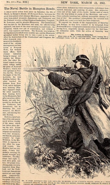 Article from Frank Leslie's Illustrated Newspaper, written two weeks after the battle.  