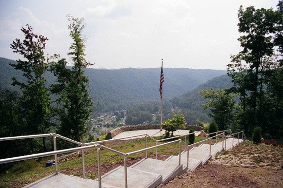 View from Cannon Hill, where town residents and Union soldiers repulsed an attack by Captain Octavius Weems. Photo courtesy of TourMorgantown.com.