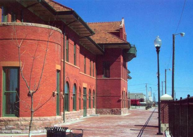 Dodge City Station was originally built in 1896 and is listed on the National Register of Historic Places.