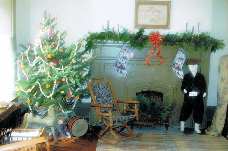 The Smith Tannery is used for various displays throughout the year.