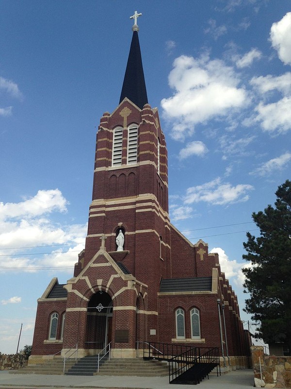 Immaculate Heart of Mary Catholic Church was built in 1911.