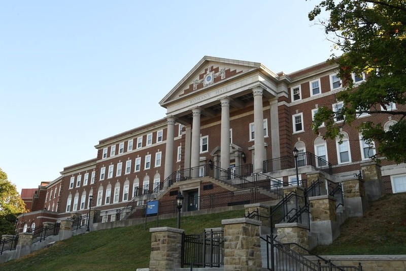 Stalnaker Hall in 2016. Photo courtesy of the West Virginia and Regional History Center.