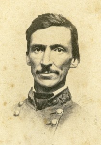 General M. Jeff Thompson, the "Swamp Fox", who commanded Confederate troops at Sedalia. He proved one of Price's ablest commanders during the raid, though he had only just regained freedom in August 1864 after a year in Union captivity.