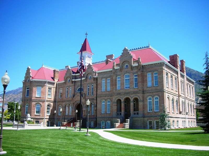 Provo Public Library, formerly Brigham Young Academy