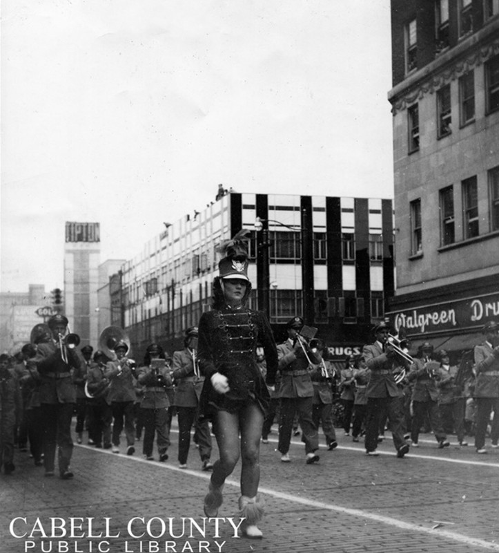 The Caldwell Building during the annual marching festival