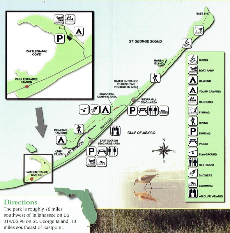 Map of the park.