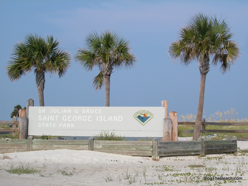 The entrance to the park.