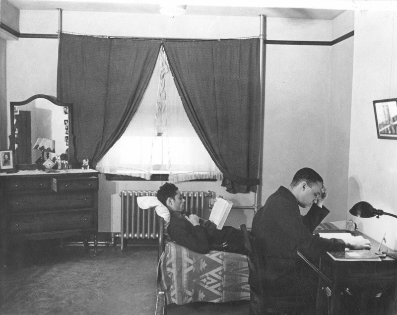Lincoln University dorm room, c. 1937.
Image courtesy of the Missouri State Museum Collection