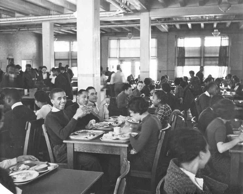 Cafeteria at Lincoln University, c. 1937
Image courtesy of the Missouri State Museum Collection