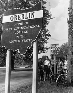 Women were permitted to study in Oberlin since its founding in 1833. However, women were limited in their choice of education programs as only some programs permitted female students (Image Credited to Oberlin College Today) 