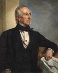 Portrait of President John Tyler in 1859