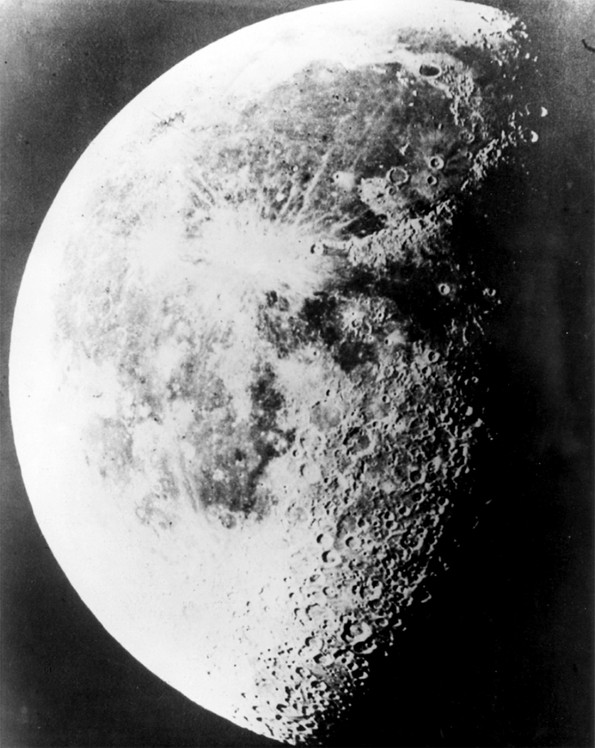 Picture taken by Henry Draper in his observatory on Sep. 3, 1863. Taken with his Silvered-Glass Telescope, 15-1/2 inches Aperture.