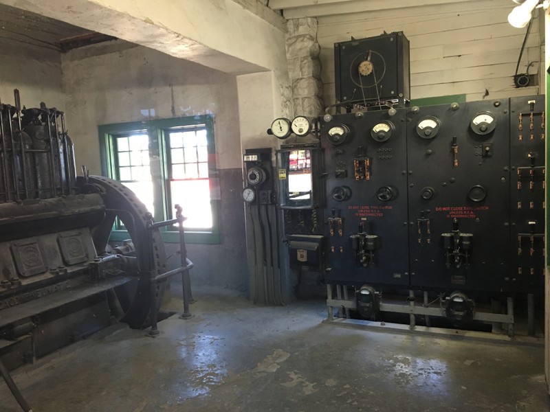 Inside of Generator Room. 