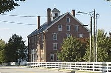 This is the main dwelling in Sabbathday Lake Shaker Village, which is a communal living community