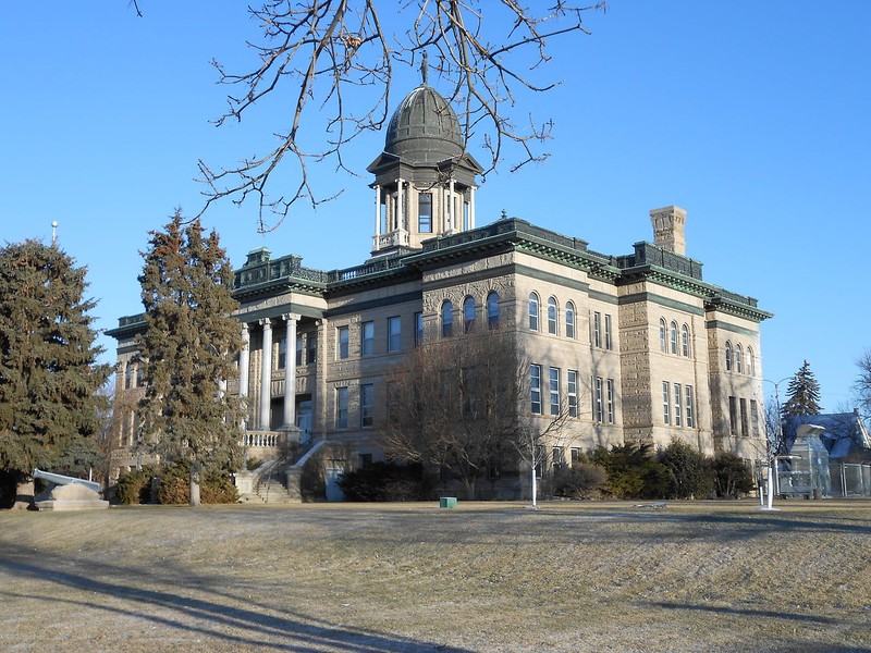 Cascade County Courthouse was built in 1903 and is a striking example of French Renaissance architecture.