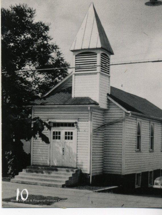 Undated photo of St. Paul A.M.E. Church prior to its demolition.