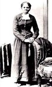 Portrait of Harriet "Moses" Tubman, the leading abolitionist and conductor of the Underground Railroad.